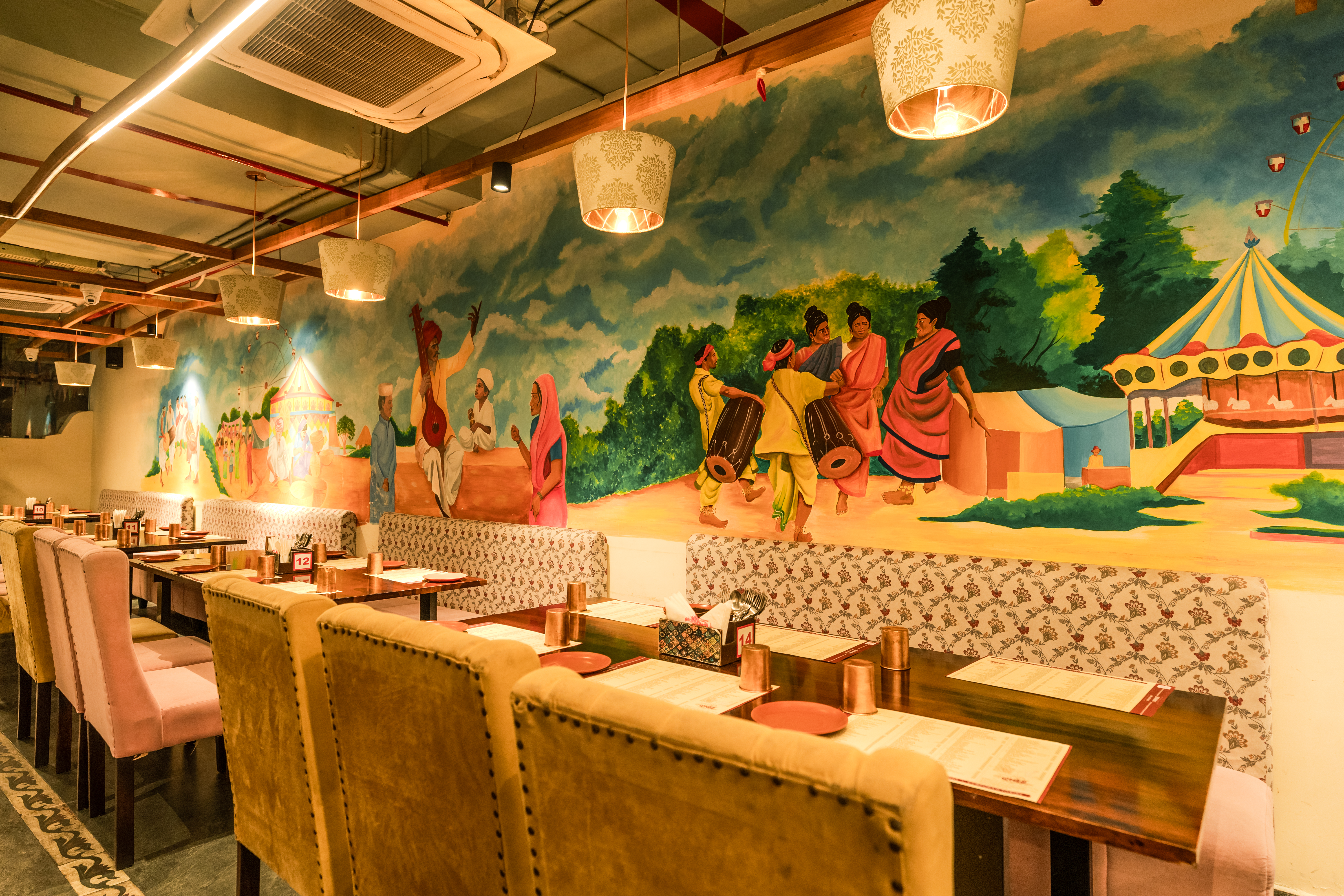 Jatara themed wall mural